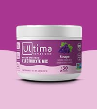 Ultima Replenisher Daily Electrolyte Drink Mix – Grape, 30 Servings – Hydration Powder Ultima ReplenisherUS supplements