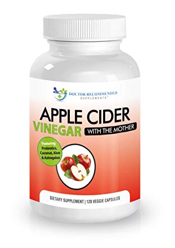 Apple Cider Vinegar Capsules - 100% Organic Apple Cider Vinegar Pills 1500 mg DOCTOR RECOMMENDED SUPPLEMENTSUS supplements