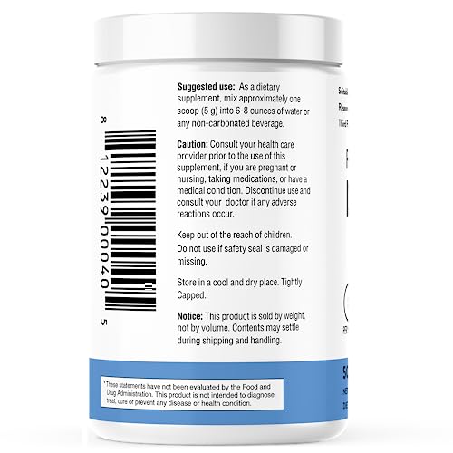 Sandhu's L-Glutamine - 100 Servings -Made in USA -500 Gram- Non-GMO- Amino Sandhu'sUS supplements