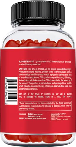 NUELATION Apple Cider Vinegar Gummies for Kids, 60 Servings. Gluten Free, Vegan and Gelatin NUELATIONUS supplements