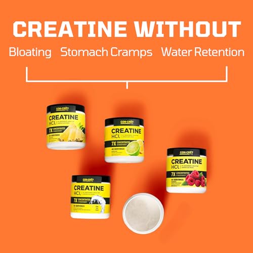 CON-CRET Creatine HCl Powder | Supports Muscle, Cognitive, and Immune Health ProMera SportsUS supplements