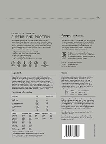 Form Superblend Protein - Vegan Protein Powder with Superfoods, Vitamins and Minerals FormUS supplements