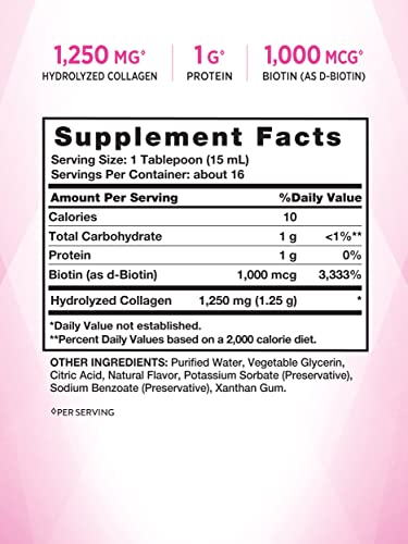 Nature's Truth Liquid Collagen | 8 oz | Non-GMO, Gluten Free Supplement | Natural Berry Nature's TruthUS supplements