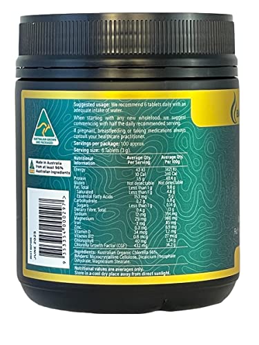 BioGenesis Chlorella Tablets, 600 Tablet Count (500mg) BiogenesisUS supplements