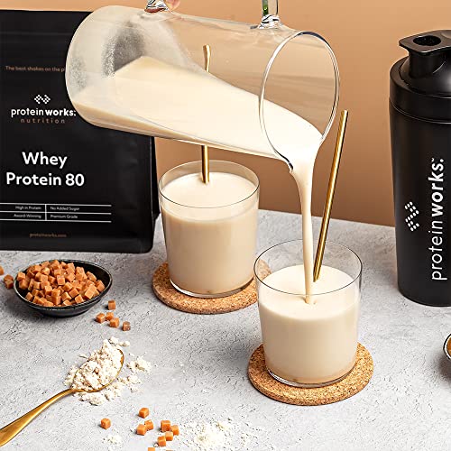 Protein Works - Whey Protein 80 Powder | Low Calorie Protein Shake | Whey Protein Shake Protein WorksUS supplements