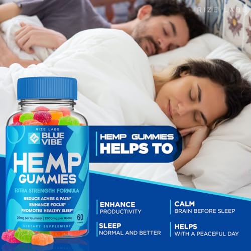 rize labs (3 Pack) Blue Vibe Gummies, Blue Vibes Gummies for Liver Kidney and Memory rize labsUS supplements