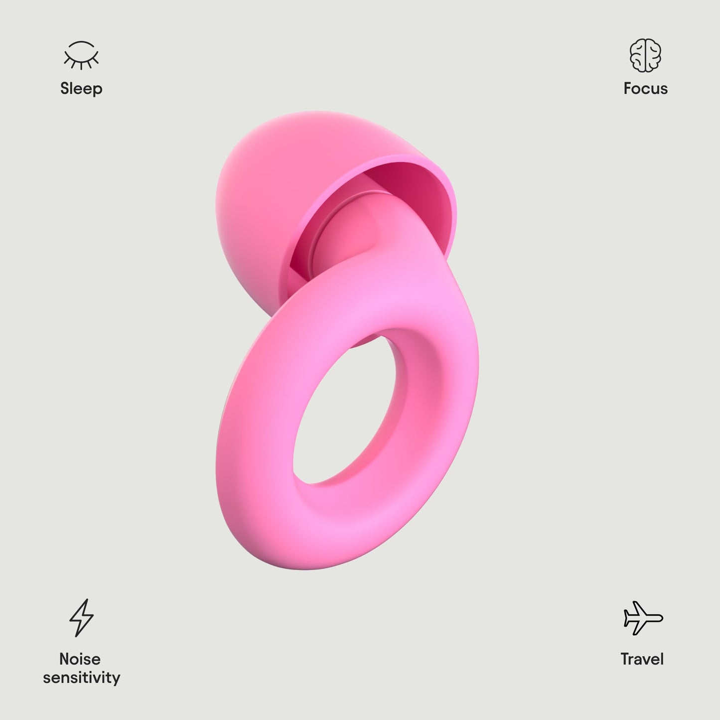 Loop Quiet Equinox Earplugs – Reusable Noise-Reducing Earplugs | Colourful Hearing LoopUS supplements
