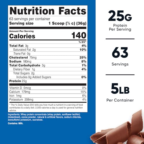 Nutricost Whey Protein Concentrate (Chocolate) 5LBS NutricostUS supplements
