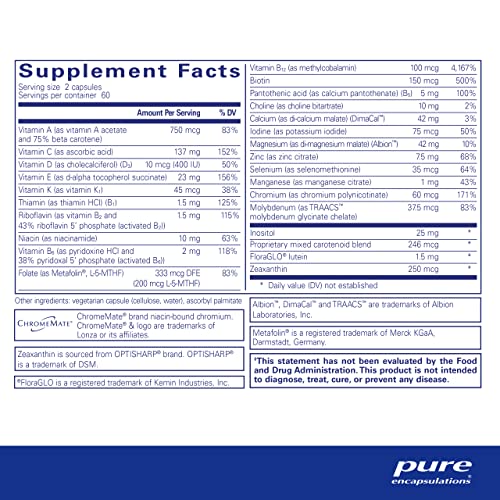 Pure Encapsulations Junior Nutrients, 120 Capsules Pure EncapsulationsUS supplements