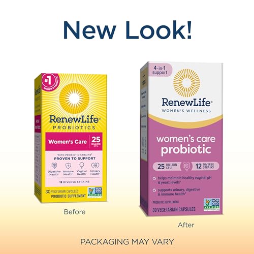 Renew Life Probiotics for Women, 50 Billion CFU Guaranteed, Probiotic Renew LifeUS supplements