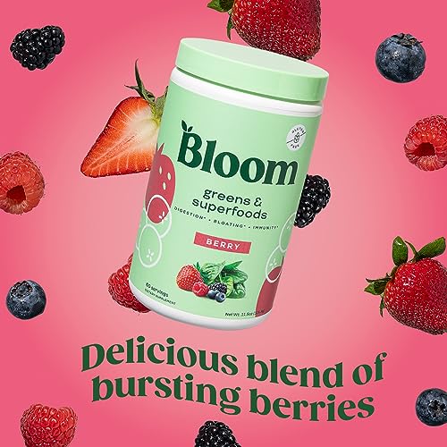 Bloom Nutrition Super Greens Powder for Digestive Health - Probiotics, Digestive Bloom NutritionUS supplements