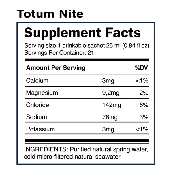Quicksilver Scientific Totum Nite (21-25mL drinkable Sachets) Quicksilver ScientificUS supplements