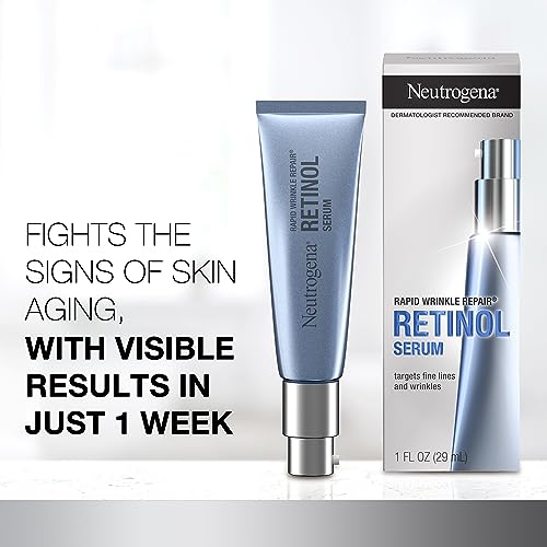 Neutrogena Rapid Wrinkle Repair Retinol Anti-Wrinkle Face Serum with Hyaluronic NeutrogenaUS supplements