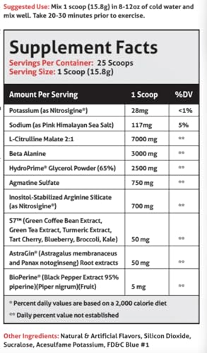 FRONTLINE FORMULATIONS Pumpageddon, Non Stim Pre-Workout Powder, Explosive FRONTLINE FORMULATIONSUS supplements