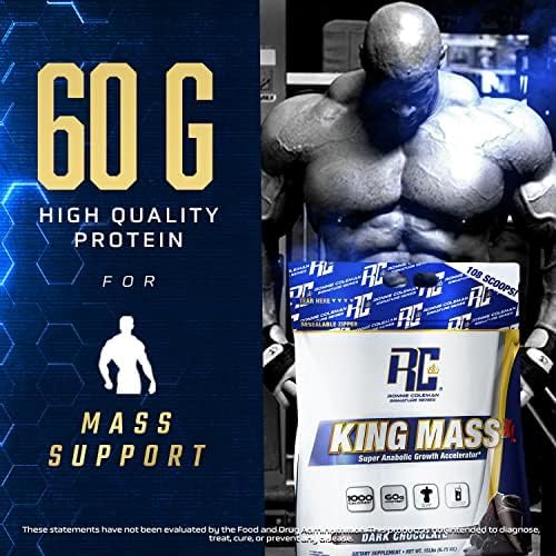 Ronnie Coleman Signature Series King Mass XL Mass Gainer Protein Powder, Muscle Gaine Ronnie Coleman Signature SeriesUS supplements