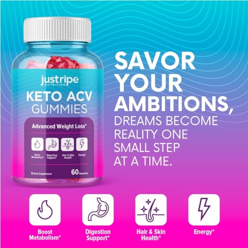 Keto Acv Gummies - Keto Gummies Apple Cider Vinegar - Weight Fat Management Loss Just Ripe NutritionUS supplements