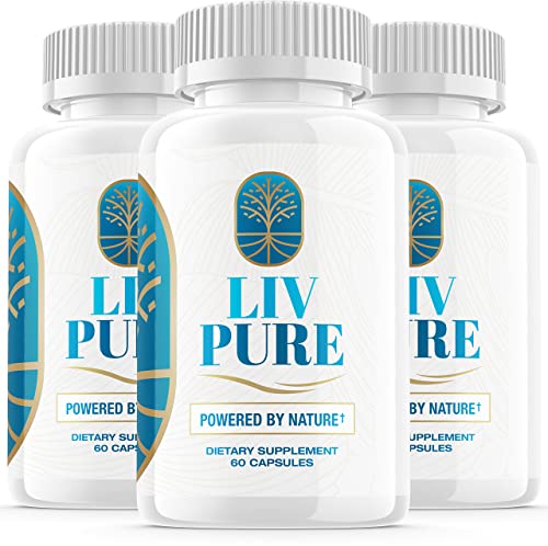 Rillvo (3 Pack) Liv Pure Powered by Nature Advanced Formula Liver Live Pure Perification RillvoUS supplements