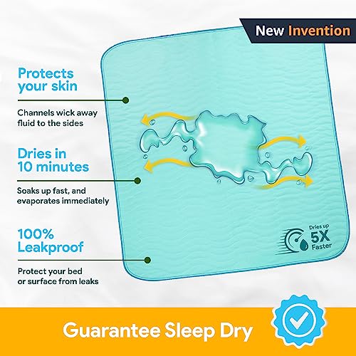 IMPROVIA® Washable Underpads, 34" x 36" (Pack of 6) - Heavy Absorben IMPROVIAUS supplements