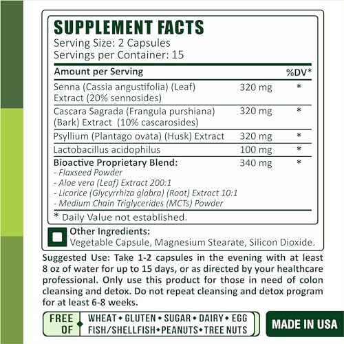 TruQuest Nutrition Colon Triple Care Cleanse + Detox + Improve-15-Day Program of Quick TruQuest NutritionUS supplements