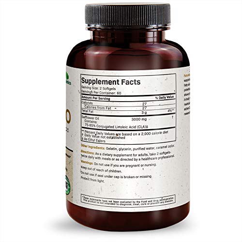 Futurebiotics CLA 3000 Extra High Potency - Non-Stimulating Conjugated Linoleic Acid FuturebioticsUS supplements