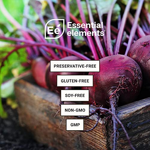 Essential Elements PreWorkout Powder with Beet Root & ACV | Superfood Energy Supplement Essential ElementsUS supplements