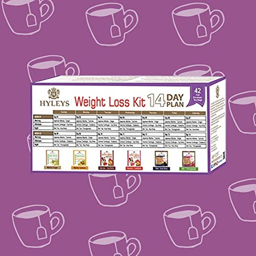 Hyleys 14 Day Weight Loss Tea - 42 Tea Bags (1 Pack), Detox Tea for Cleanse HYLEYSUS supplements
