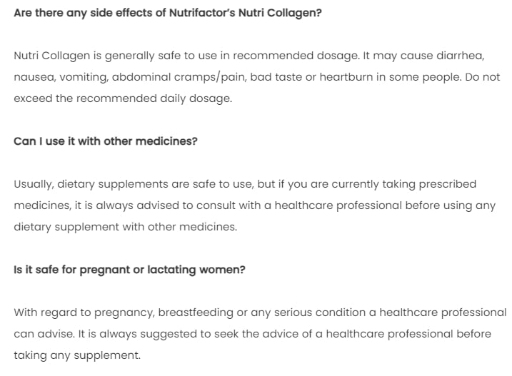 (Buy one, get one Free) Nutrifactor: Collagen: for Healthy Skin NutrifactorUS supplements