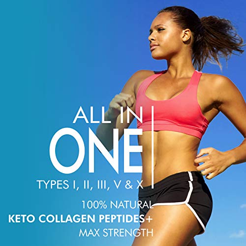 Slim Heat Multi Collagen Complex - Type I, II, III, V, X - Healthy Hair, Nails and Joints Slim HeatUS supplements