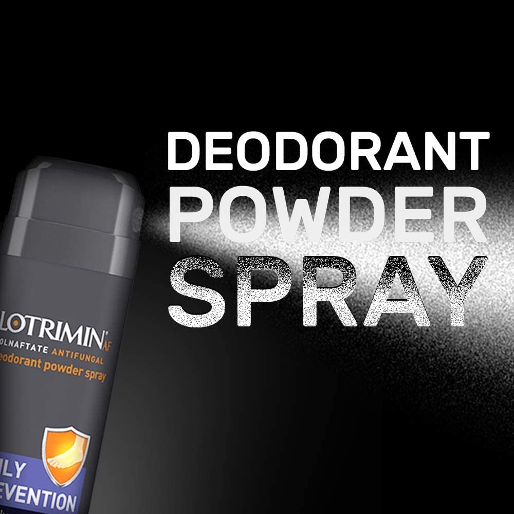 Lotrimin AF Athlete's Foot Daily Prevention Deodorant Powder Spray LotriminUS supplements