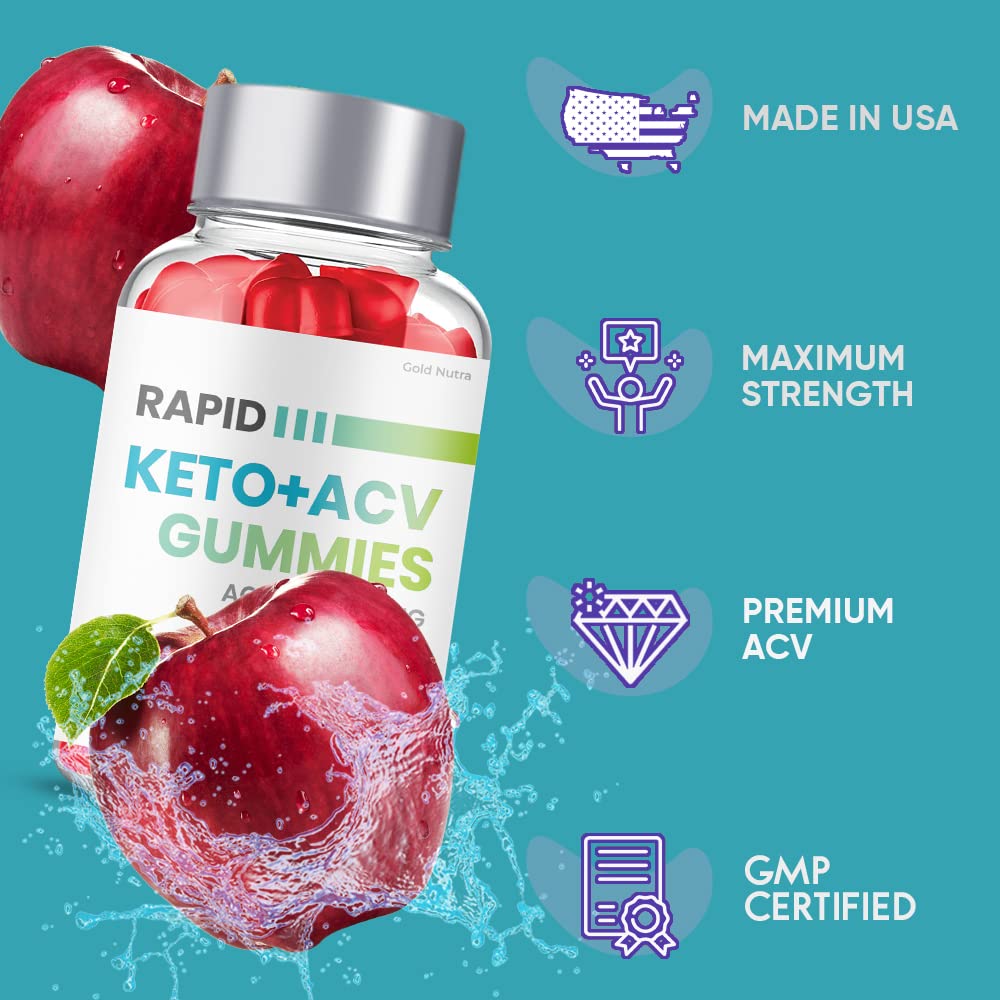 Rapid Keto ACV Gummies, Rapid Keto + ACV Gummies, Weight Management Advanced Gold NutraUS supplements