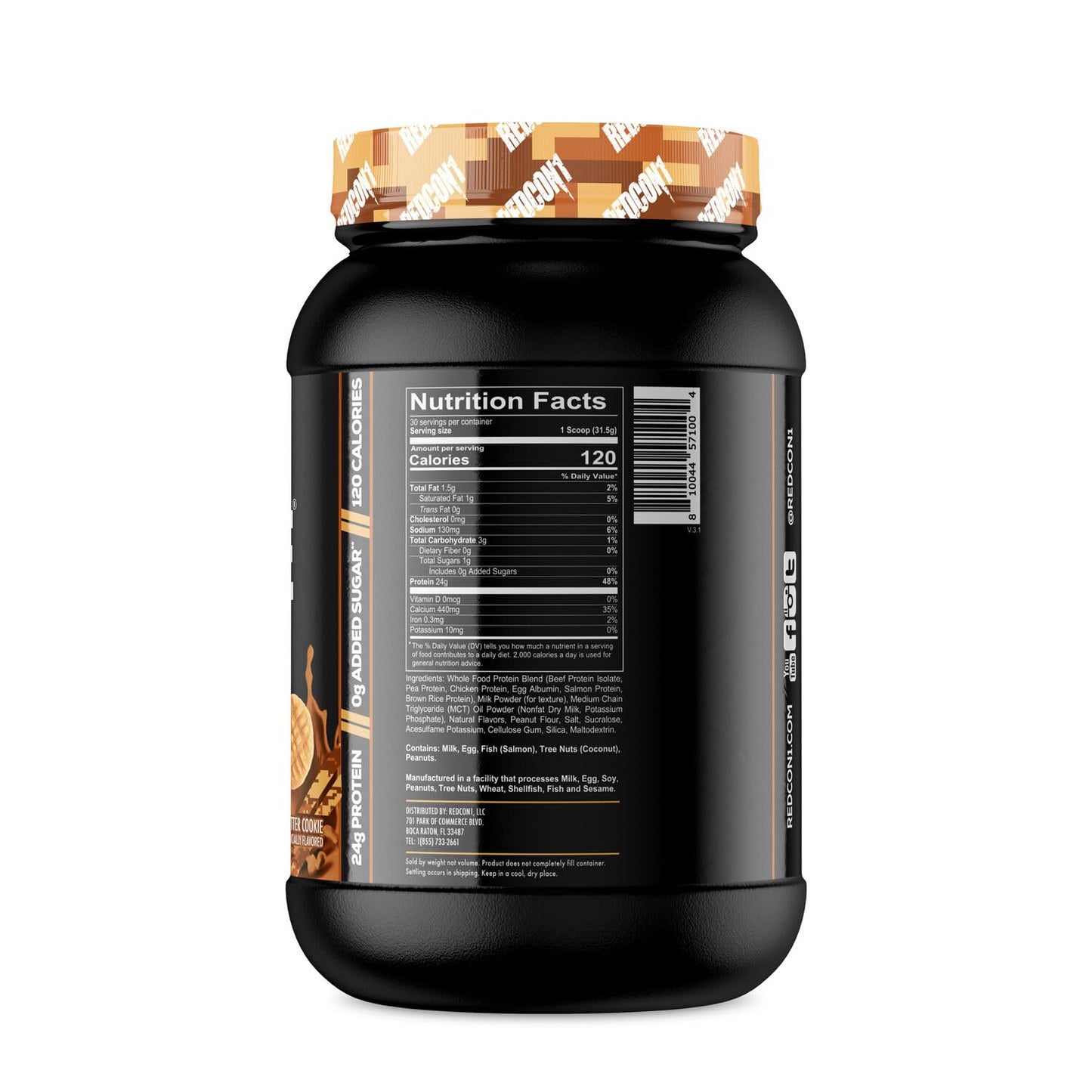 REDCON1 MRE LITE - Peanut Butter Cookie - 1.92 lb. REDCON1US supplements