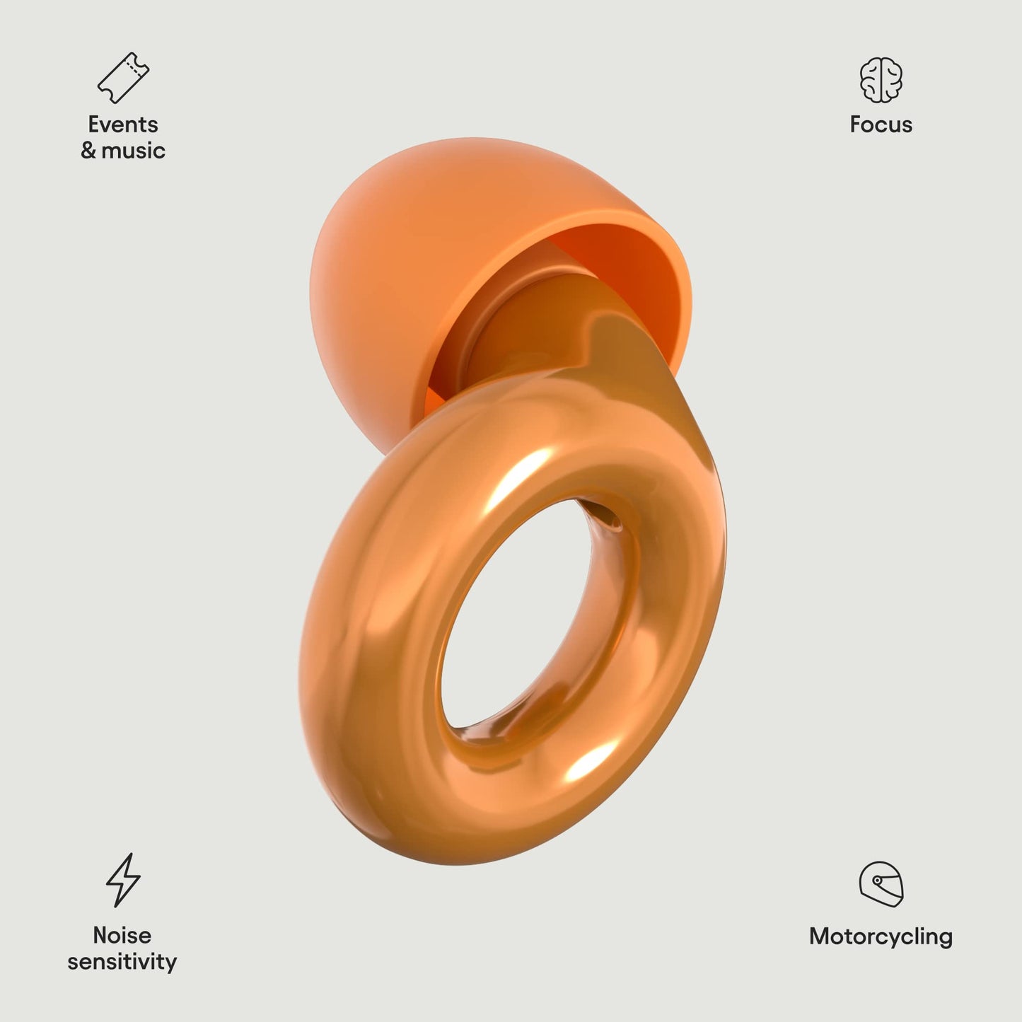 Loop Experience Ear Plugs for Concerts – High Fidelity Hearing Protection LoopUS supplements