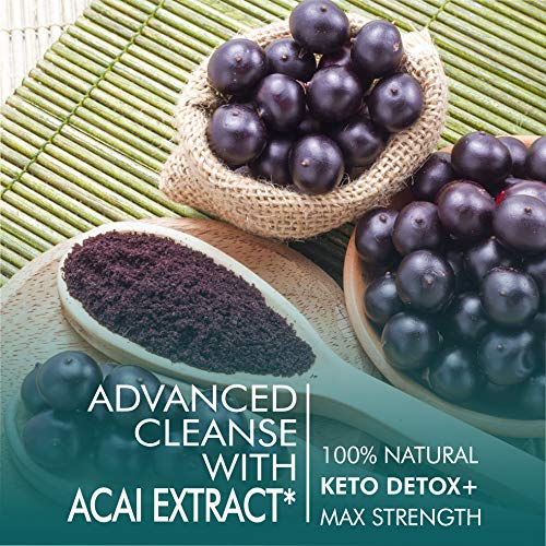 Advanced Keto Colon Cleanser & Detox for Weight Loss - Aids Healthy Colon Function Slim HeatUS supplements