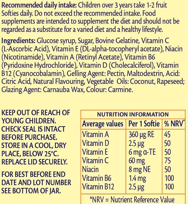 Haliborange Kids Multivitamins Strawberry Capsule Softies, 30 each HaliborangeUS supplements