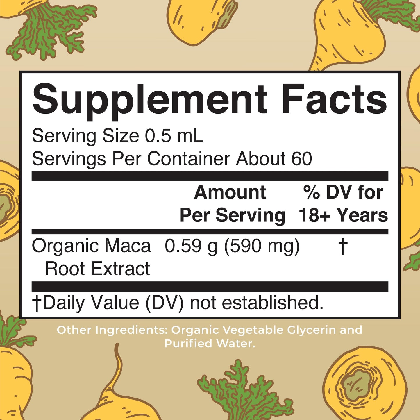 MaryRuth’s USDA Organic Maca Root Liquid Drops | Vegan | Non-GMO | Gluten Free | Alcohol Free | 1 Fl Oz MARYRUTH'SUS supplements