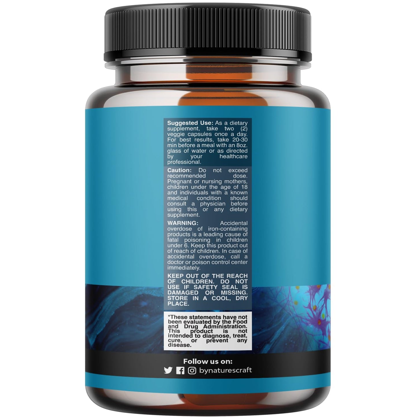 Nootropics Brain Support Supplement - Mental Focus Nootropic Memory Supplement Huntington LabsUS supplements