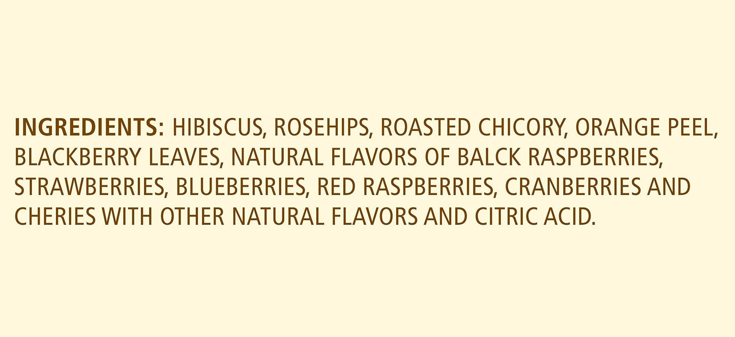 Celestial Seasonings Herbal Tea, Wild Berry Zinger, 20 Count (Pack of 6) Celestial SeasoningsUS supplements