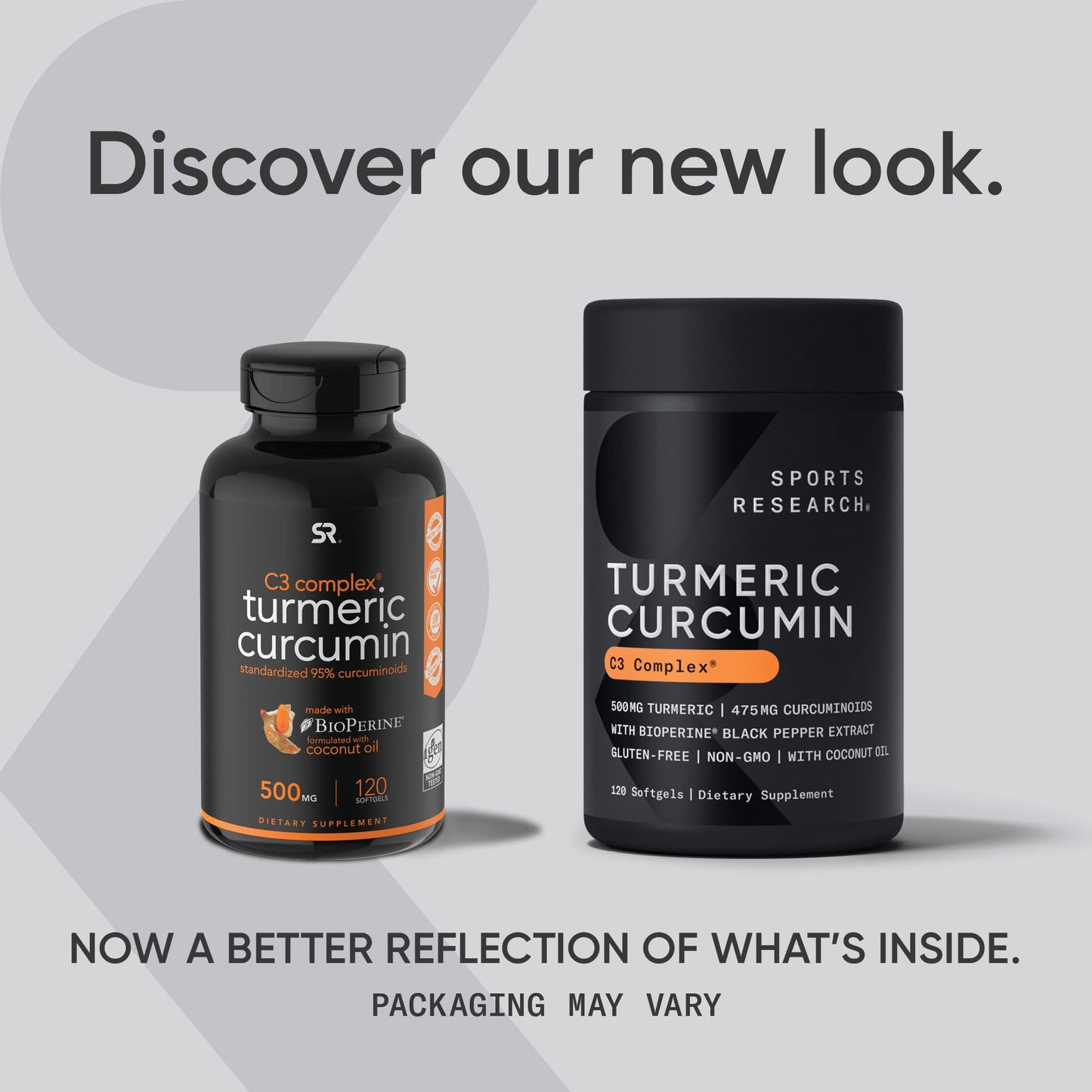 Sports Research Turmeric Curcumin C3 Complex 500 mg, Enhanced with Black Pepper Sports ResearchUS supplements