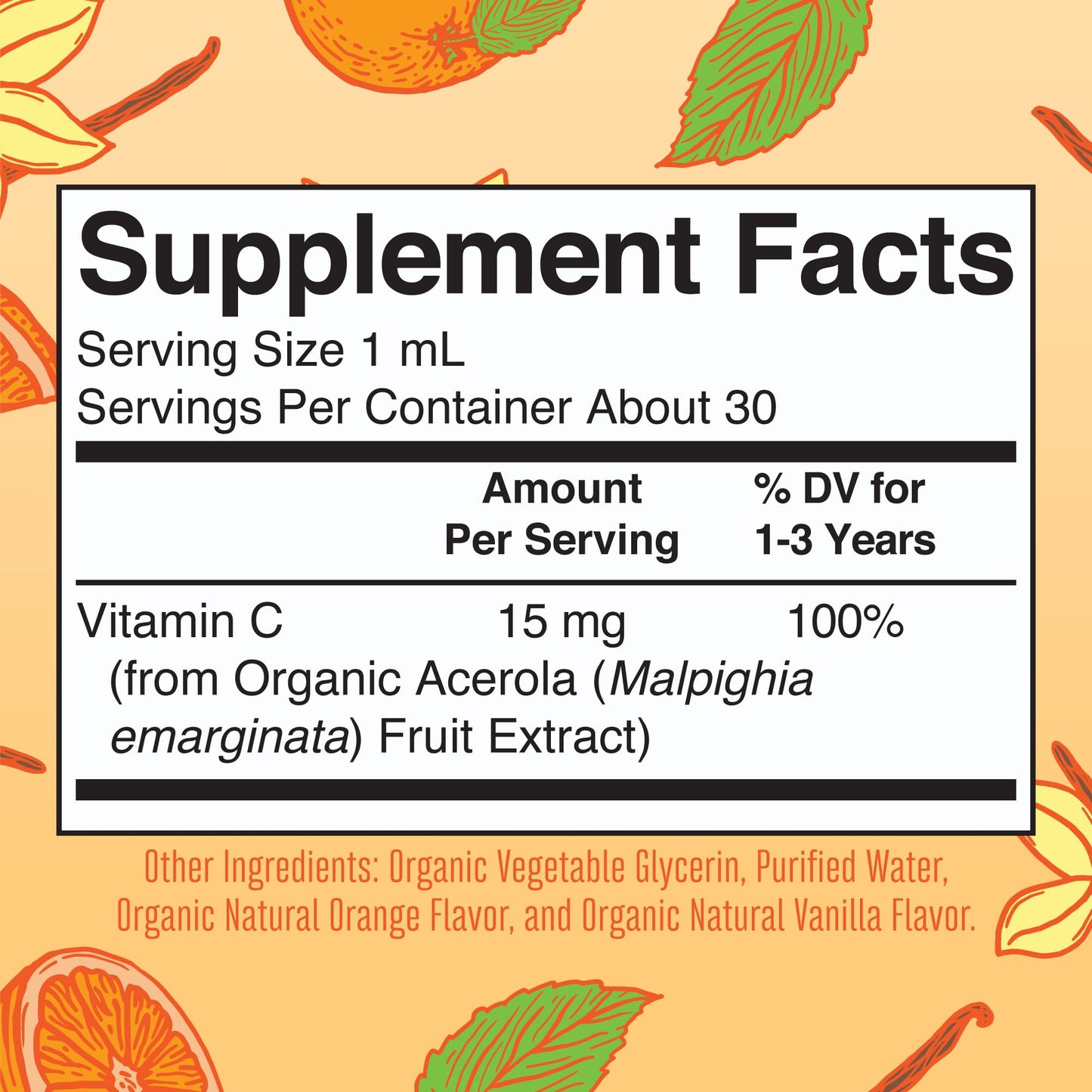 MARYRUTH'S Organic Toddler Vitamin C Drops for Immunity | Ages 1-3 Years | 15 mg Per Serving | Vitamin C for Immune Support & Overall Health | Vegan | Sugar Free MARYRUTH'SUS supplements