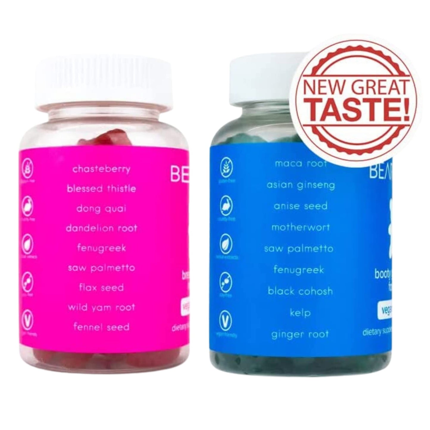 BEARVANA Gummies Combo Pack - Chest and Bum Gummies - Workout Aid - Women’s BEARVANAUS supplements
