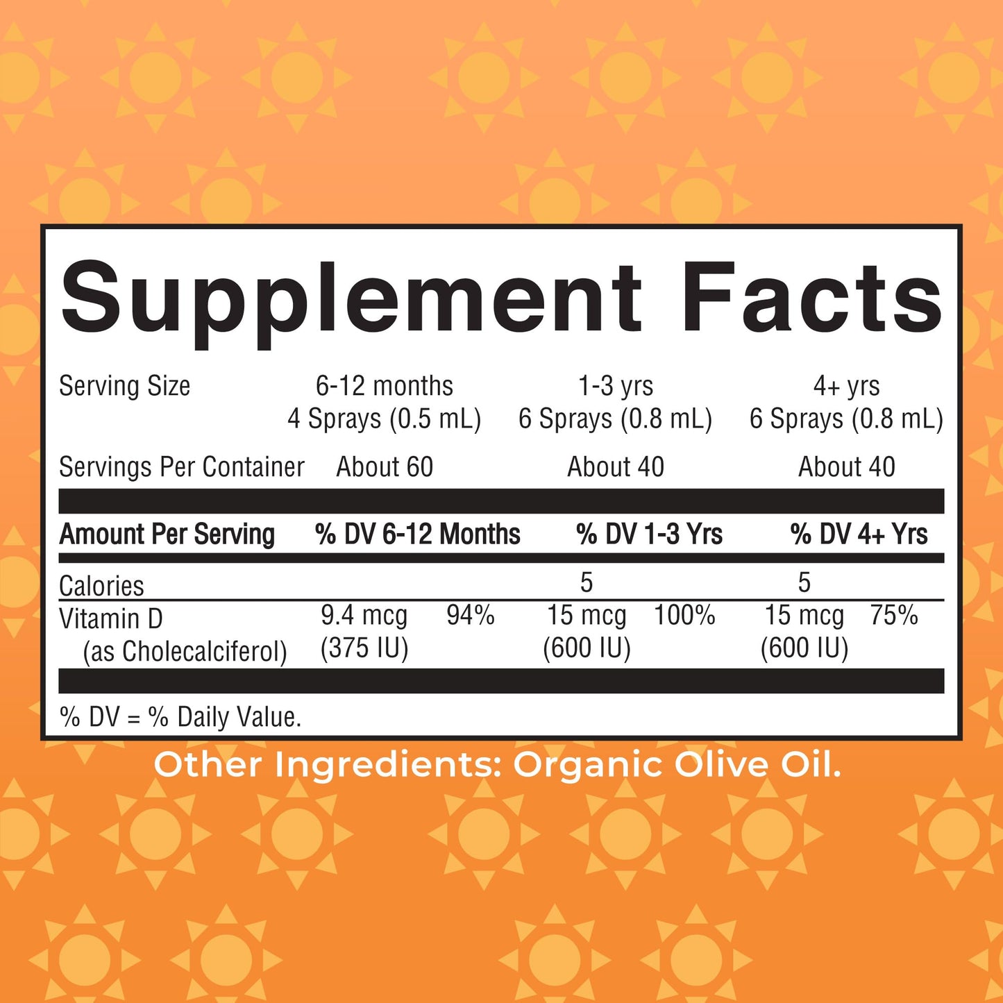 MaryRuth Organics Vitamin D USDA Organic | VIT D3 Liquid | Sugar Free | Liquid VIT D Spray Immune Support for Adults & Kids | Bone Health| Vegan | Gluten Free | Non-GMO | 30 Servings MARYRUTH'SUS supplements
