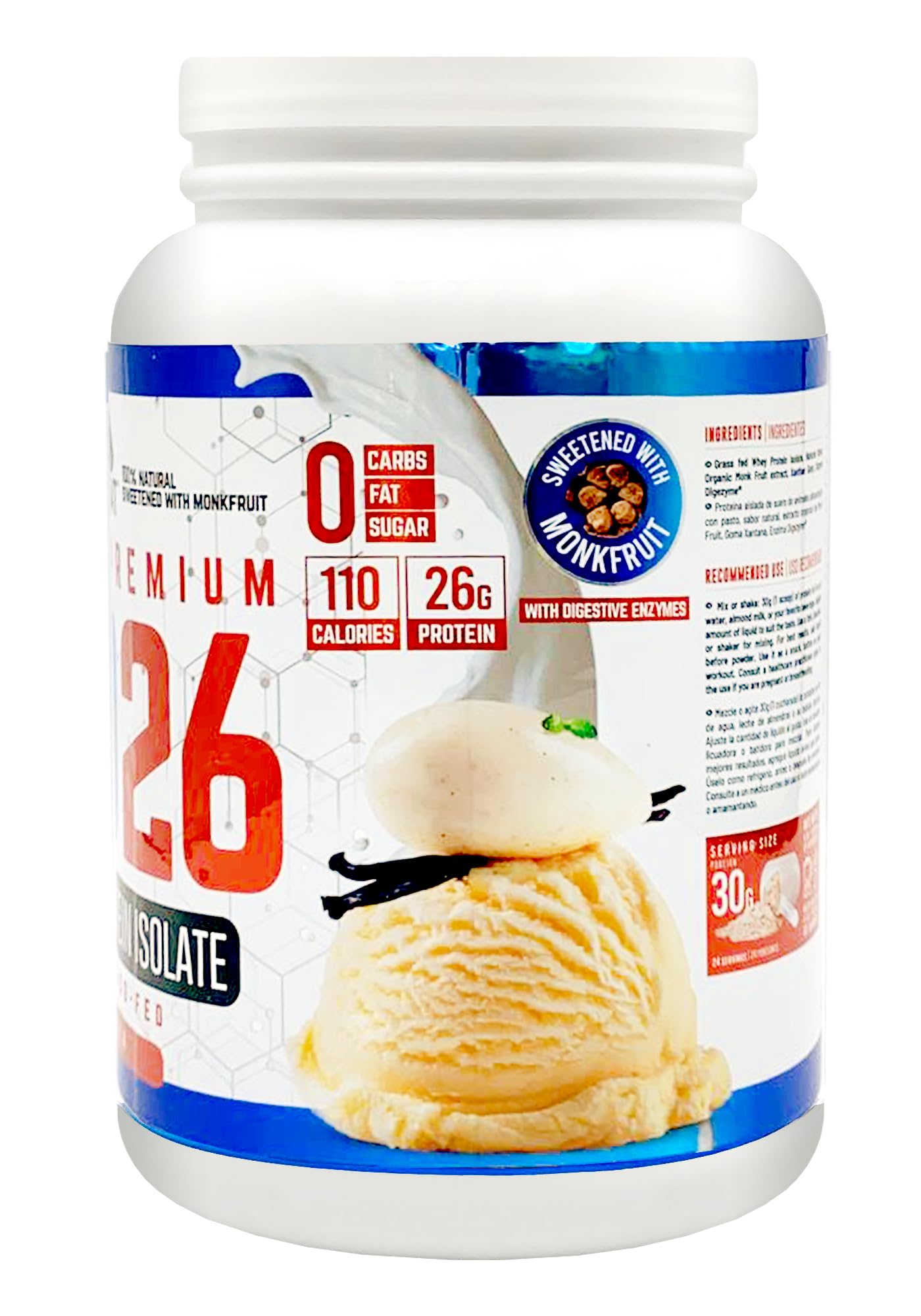 MOMOF4TRANSFORM MO4T Grass Fed Whey Protein Isolate Powder, Naturally Sweetened MOMOF4TRANSFORMUS supplements