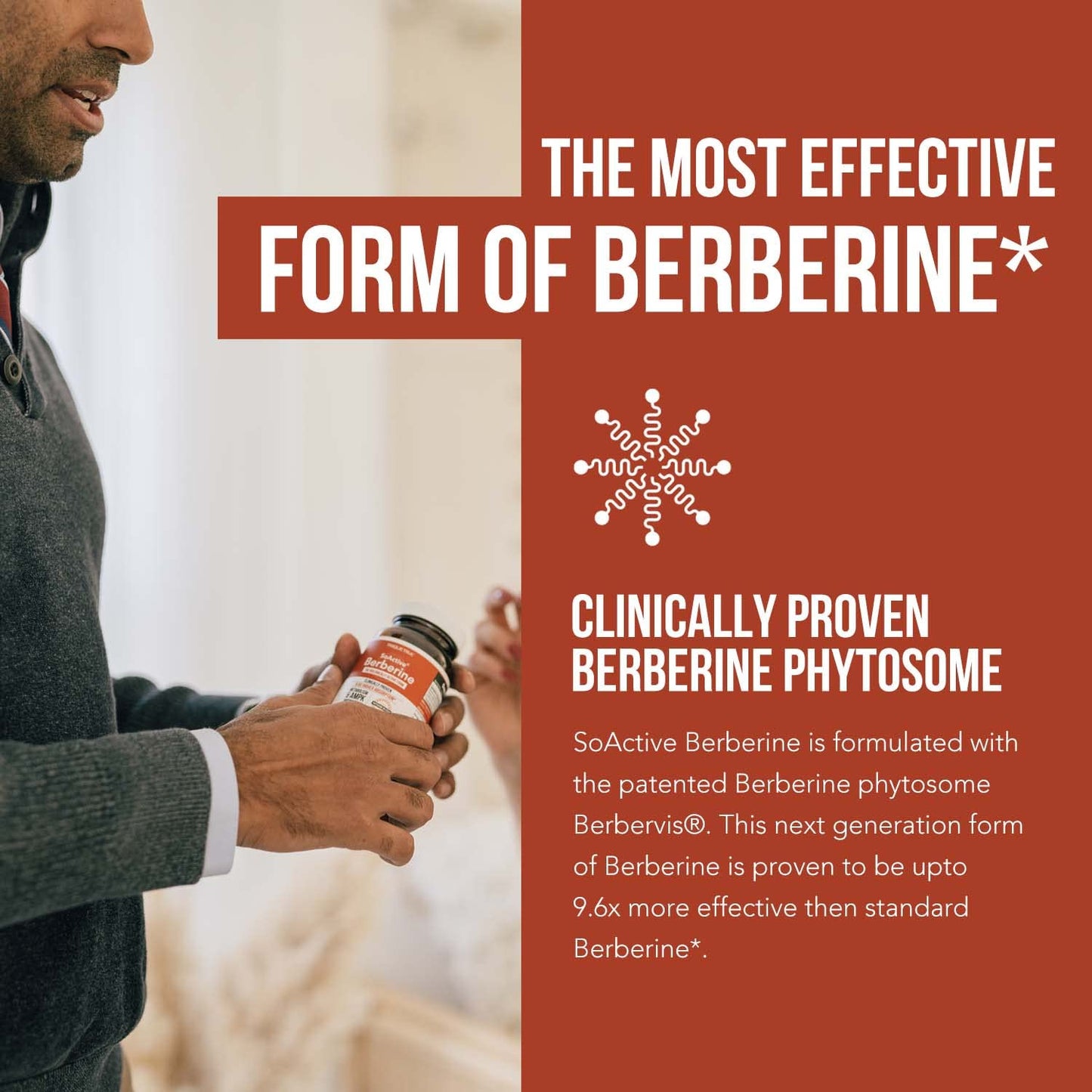 SoActive Berberine 550mg: 9.6X Higher Absorption, Clinically Proven Most Effective Triquetra HealthUS supplements