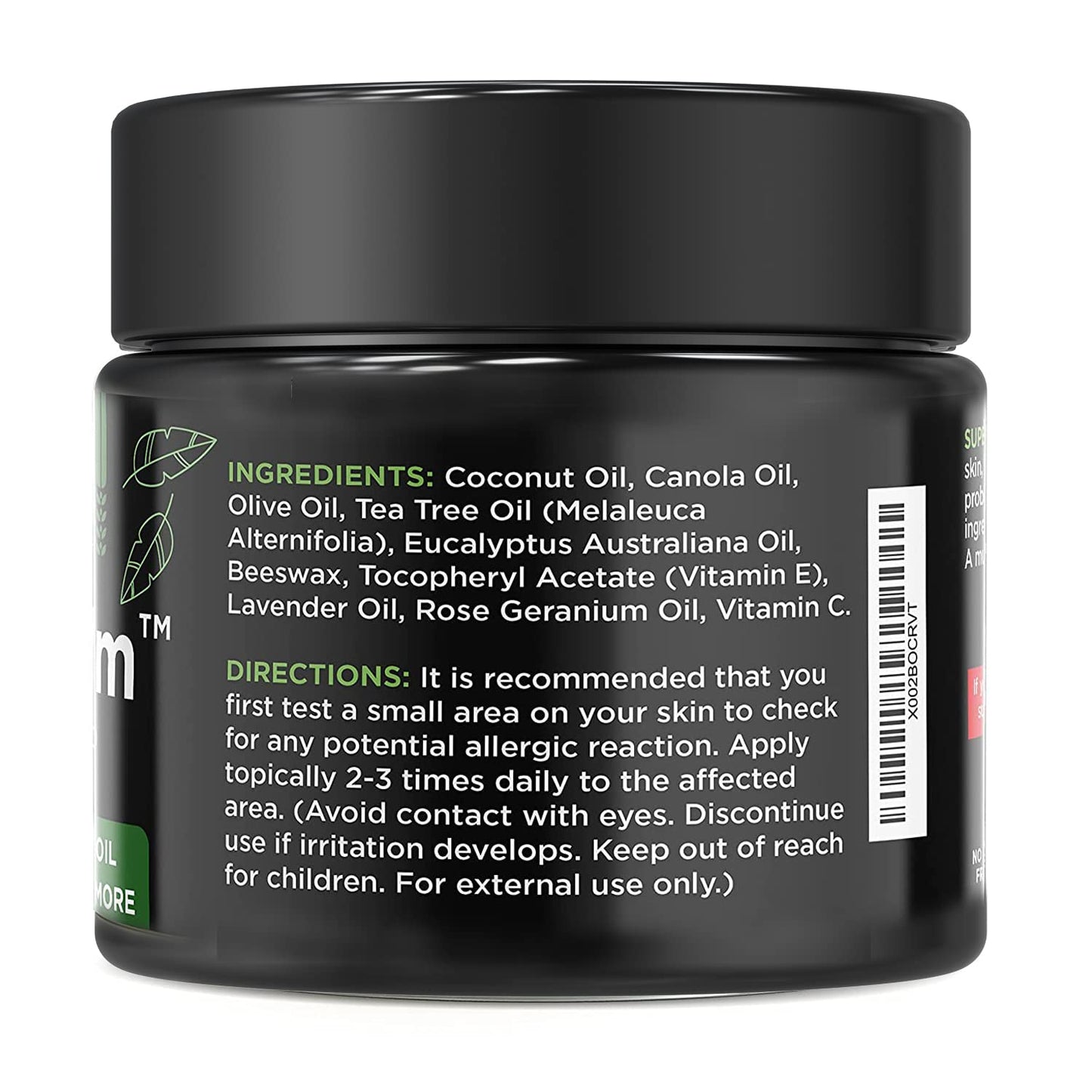 DAILY REMEDY Tea Tree Oil Extra Strength Super Balm - Athletes Foot Cream Combats DAILY REMEDYUS supplements