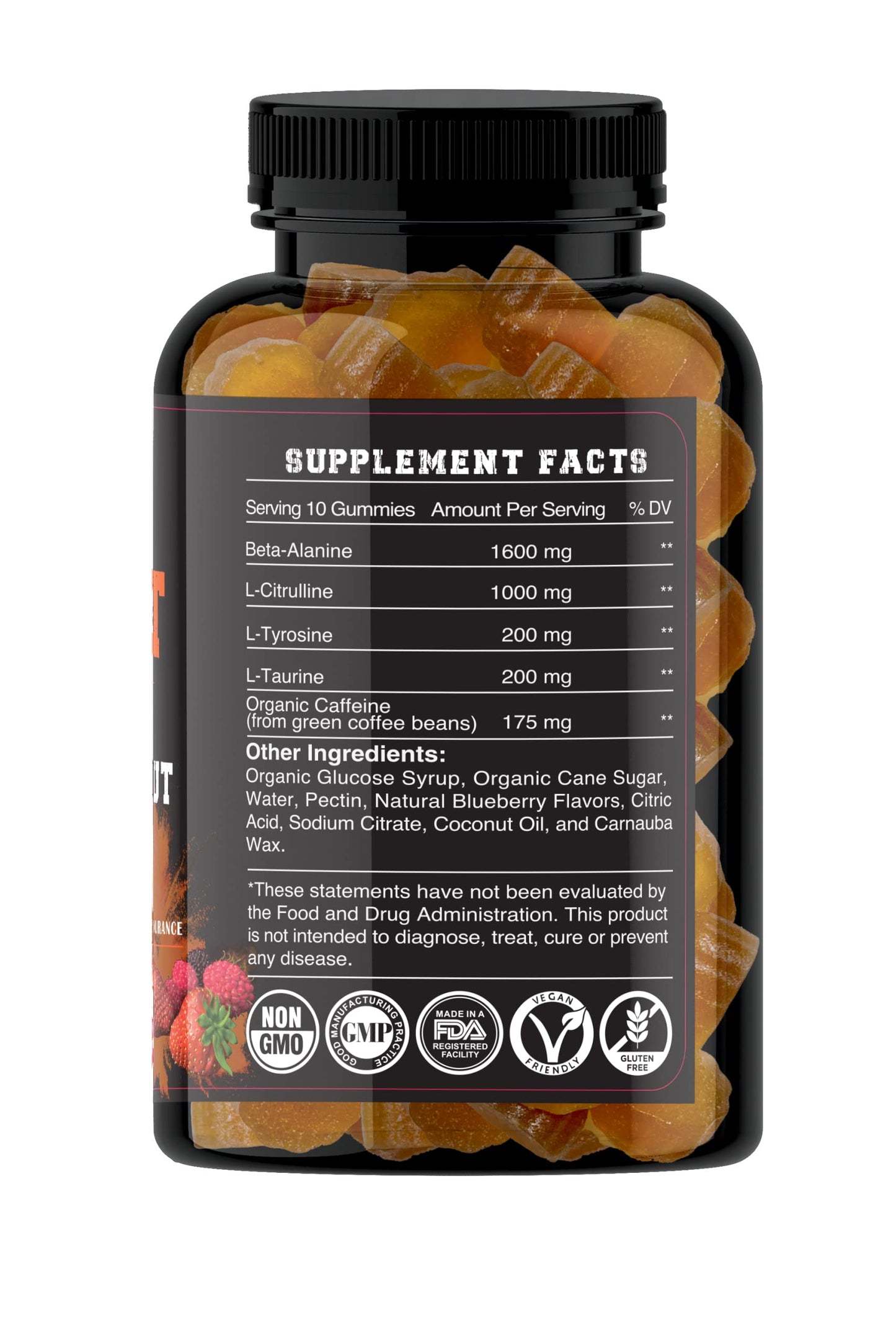 Mindset Dietary Supplement Gummies for Energy and Performance | Naturally Flavored Battle Born SupplementsUS supplements