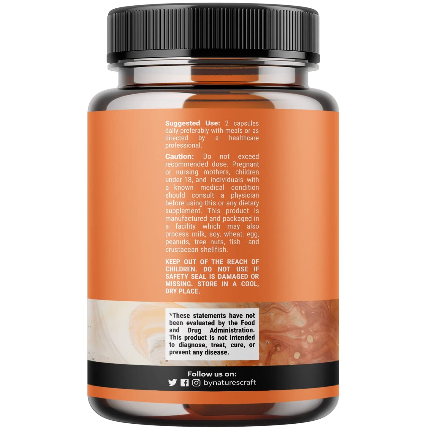 Herbal Thyroid Support Complex - Iodine Thyroid Supplement with L Tyrosine Bladderwrack Natures CraftUS supplements