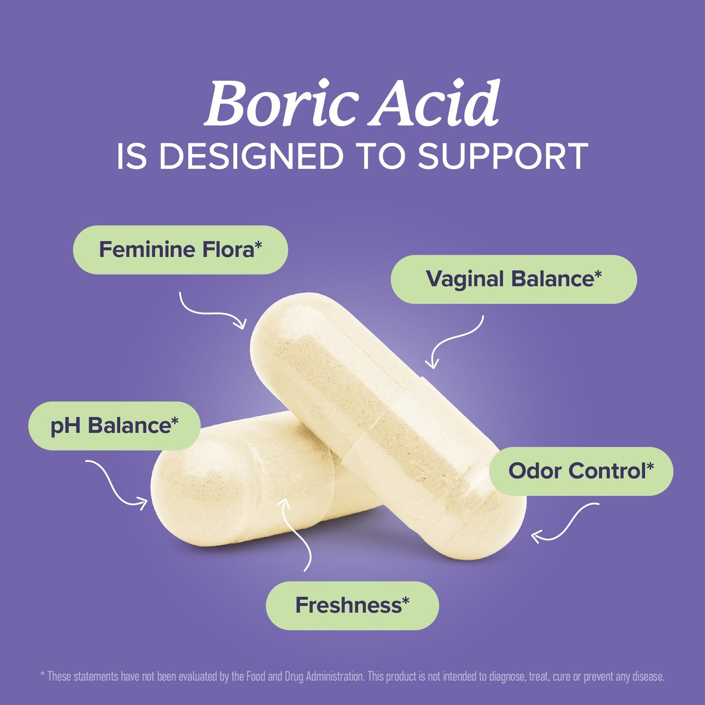 Boric Acid Suppositories for Women 600mg | pH Balance, Vaginal Odor & Itching | Feminine Hygiene & Intimate Health Support | Boric Acid for Women Vaginal Suppositories | Unscented, Vegan | 30 Ct SMNutritionUS supplements