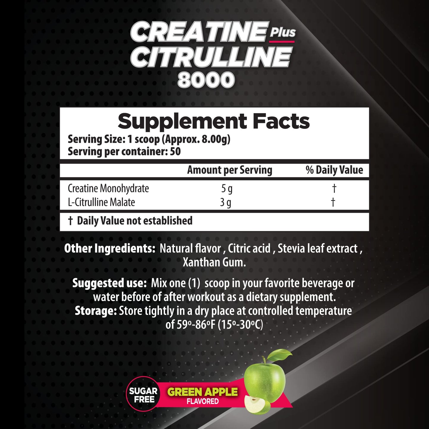 Essential Alternatives Pro Series Force Creatine + Citruline 8000. Strenght & Stamina Essential AlternativesUS supplements