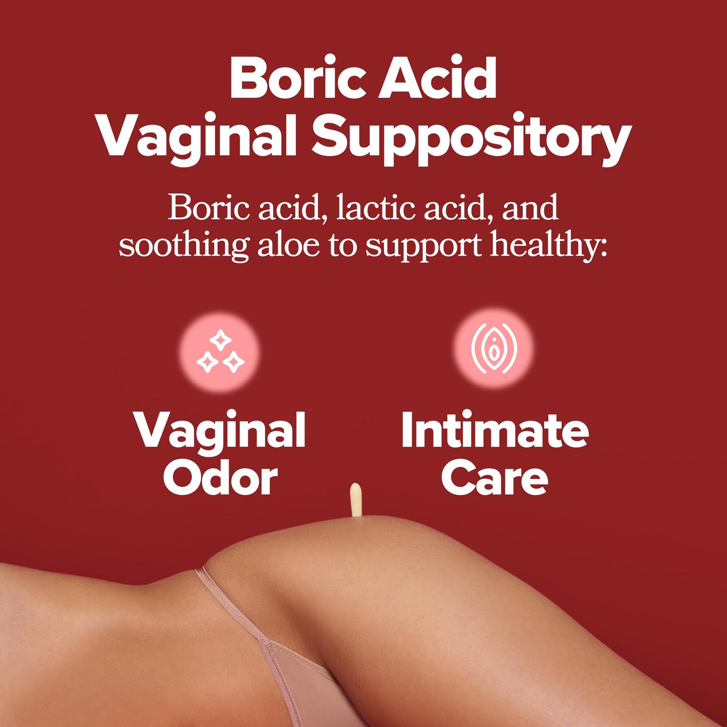 O Positiv URO Boric Acid Vaginal Suppository – with Lactic Acid, and Aloe for Fast Relief and Vaginal Odor Control – Vegan, Free from Parabens, Dyes, and Fragrances – 12 Count (Pack of 1) O PositivUS supplements