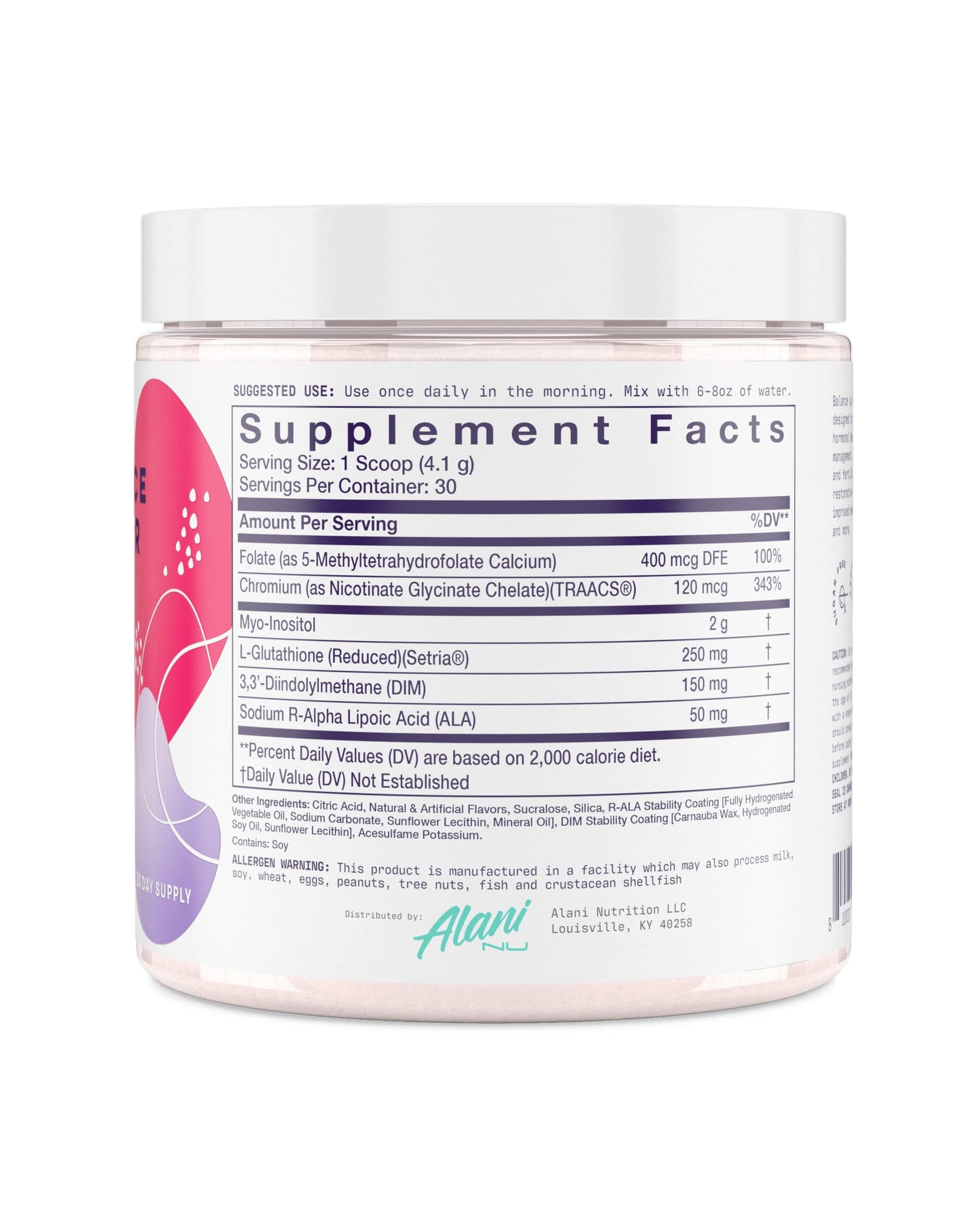 Alani Nu Balance Powder Hawaiian Shaved ICE | Supplement for Women | Hormonal Supp Alani NuUS supplements